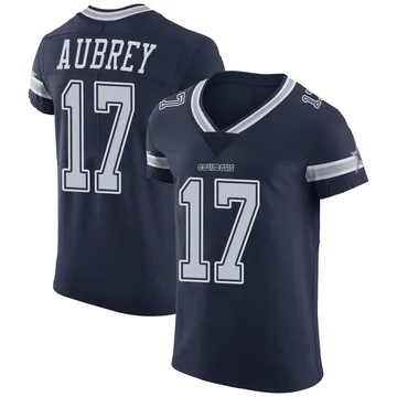 Men's Brandon Aubrey Dallas Cowboys Elite Navy Team Color Vapor Untouchable Jersey