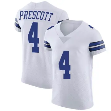 Men's Dak Prescott Dallas Cowboys Elite White Vapor Untouchable Jersey