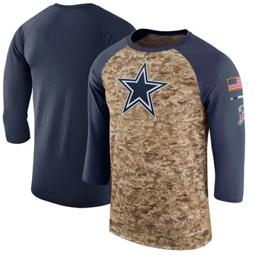 dallas cowboys salute to service long sleeve shirt