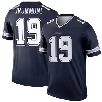 Men's Dontario Drummond Dallas Cowboys Legend Navy Jersey