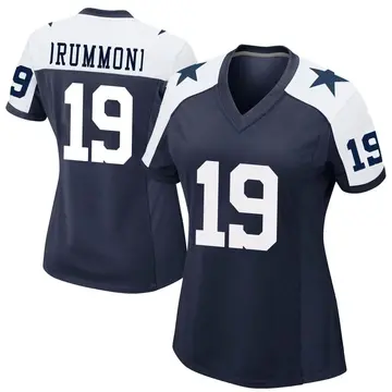 Women's Dontario Drummond Dallas Cowboys Game Navy Alternate Jersey