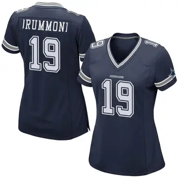 Women's Dontario Drummond Dallas Cowboys Game Navy Team Color Jersey