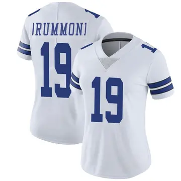Women's Dontario Drummond Dallas Cowboys Limited White Vapor Untouchable Jersey