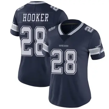 Women's Malik Hooker Dallas Cowboys Limited Navy Team Color Vapor Untouchable Jersey