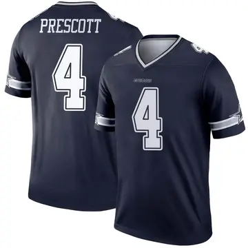 Youth Dak Prescott Dallas Cowboys Legend Navy Jersey