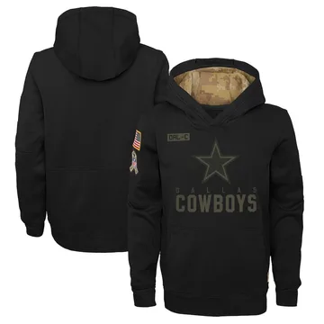 dallas cowboys olive salute to service hoodie