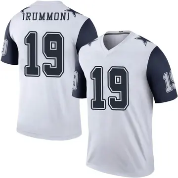 Youth Dontario Drummond Dallas Cowboys Legend White Color Rush Jersey