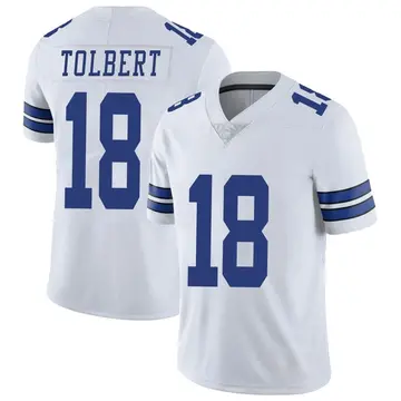 Youth Jalen Tolbert Dallas Cowboys Limited White Vapor Untouchable Jersey
