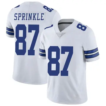 Youth Jeremy Sprinkle Dallas Cowboys Limited White Vapor Untouchable Jersey